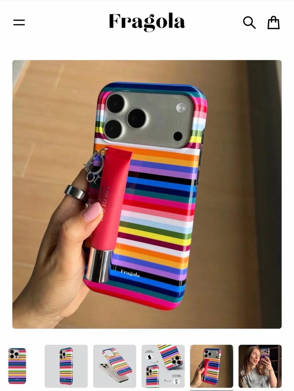Fragola iPhone 17 Promax case. NWT